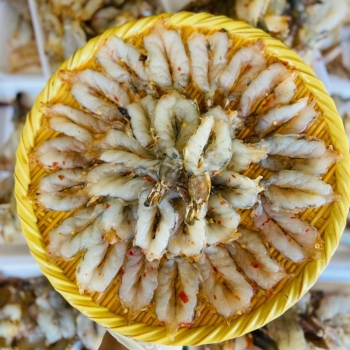 Tôm xẻ hai nắng