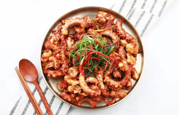 Cách làm bạch tuộc xào cay ngon bá chay
